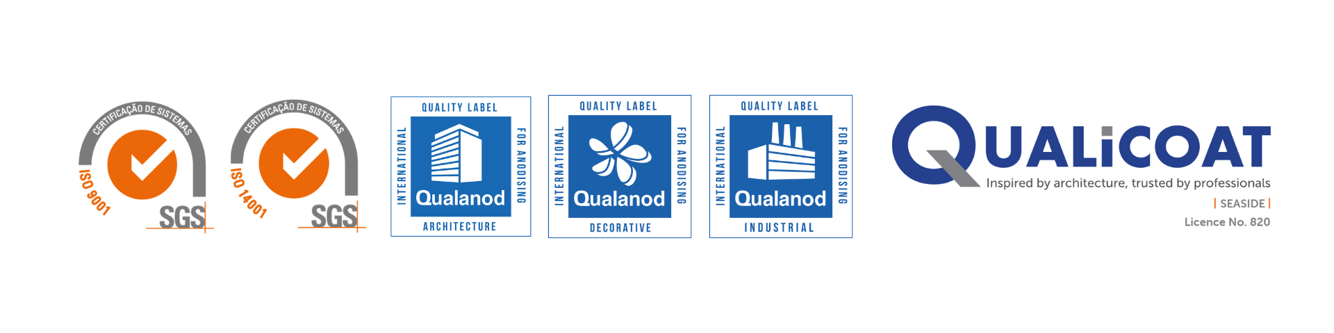 logotipos certificações